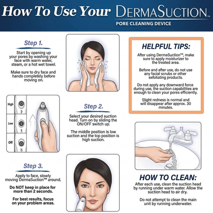 DermaSuction™ Blackhead Vacuum & Deep Pore Cleanser