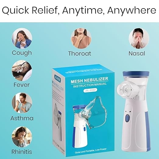 Advanced Compact Ultrasonic Mesh Nebulizer